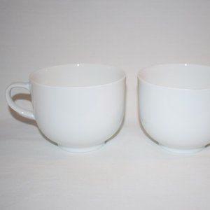 Kaiser Porcelain Pair Coffee Cups Mugs